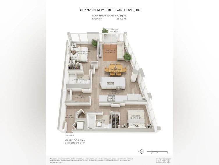 3002-928 Beatty Street, Vancouver, BC, V6Z 3G6 - 22