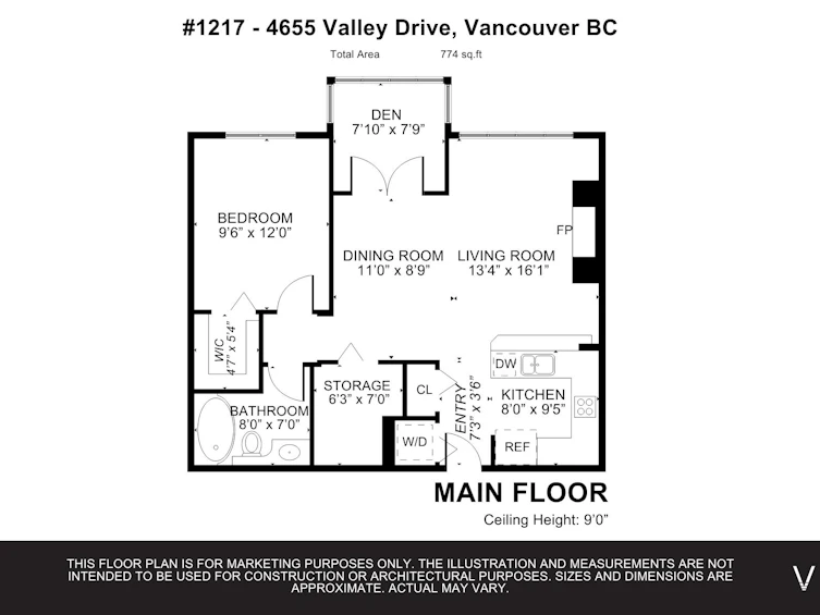 1217-4655 Valley Drive, Vancouver, BC, V6J 5L7 - 28