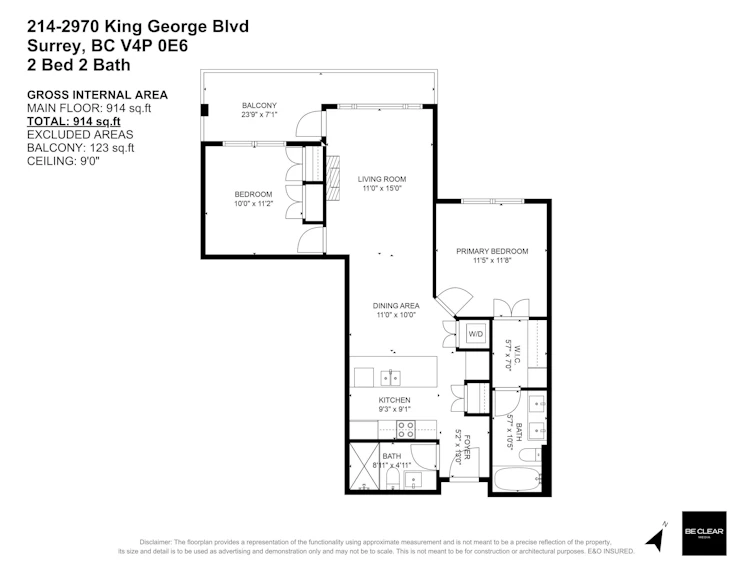 214-2970 King George Boulevard, Surrey, BC, V4P 0E6 - 21