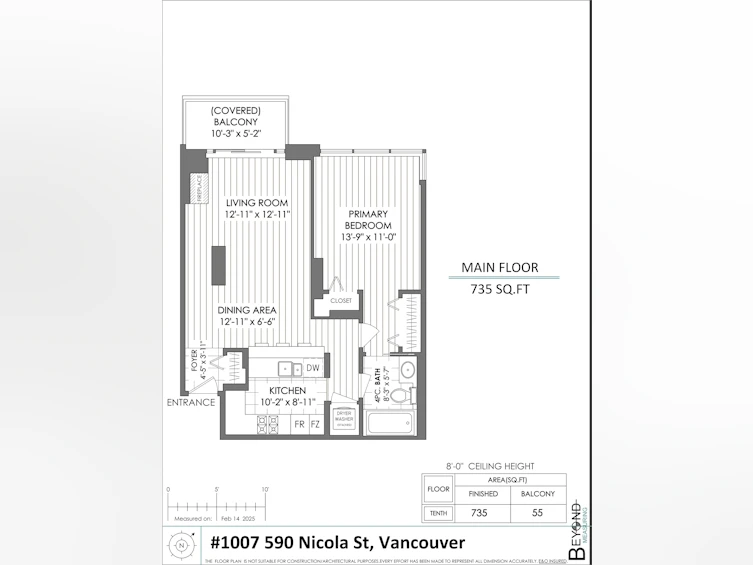 1007-590 Nicola Street, Vancouver, BC, V6G 3J8 - 36