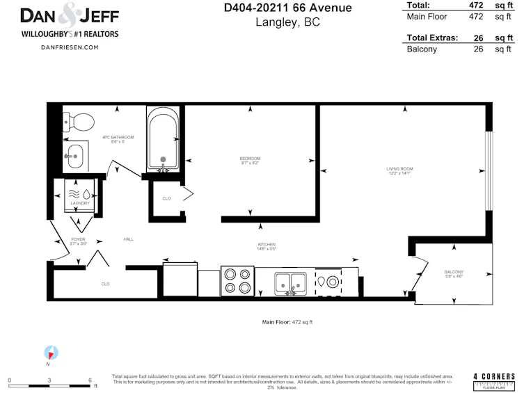 D404-20211 66 Avenue, Langley, BC, V2Y 0L4 - 37