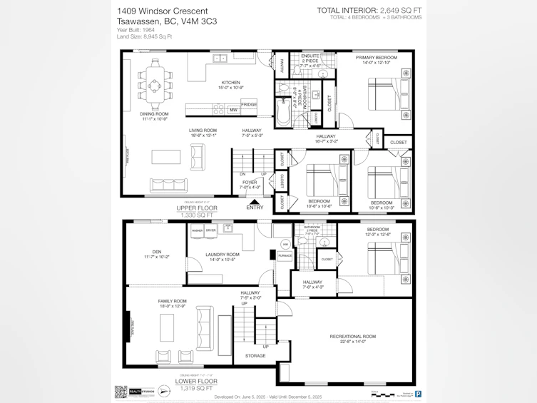 1409 Windsor Crescent, Delta, BC, V4M 3C3 - 9