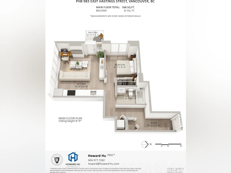 PH8-983 E Hastings Street, Vancouver, BC, V6A 0G9 - 33