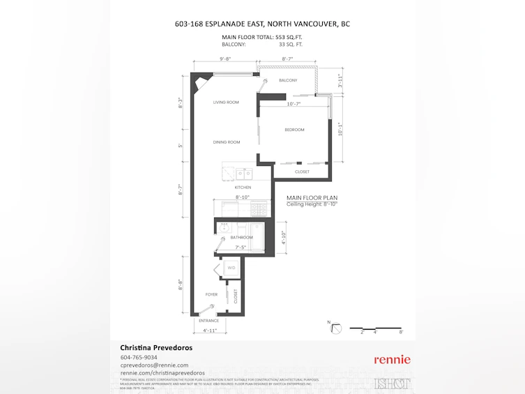603-168 E Esplanade, North Vancouver, BC, V7L 4X8 - 14