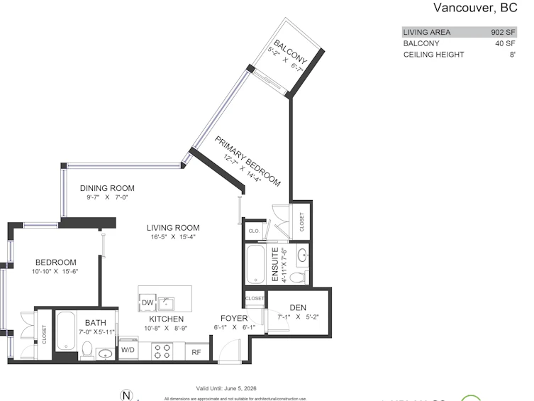 1002-1255 Seymour Street, Vancouver, BC, V6B 0H1 - 18