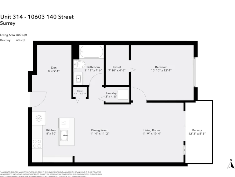 314-10603 140 Street, Surrey, BC, V3T 0M8 - 24
