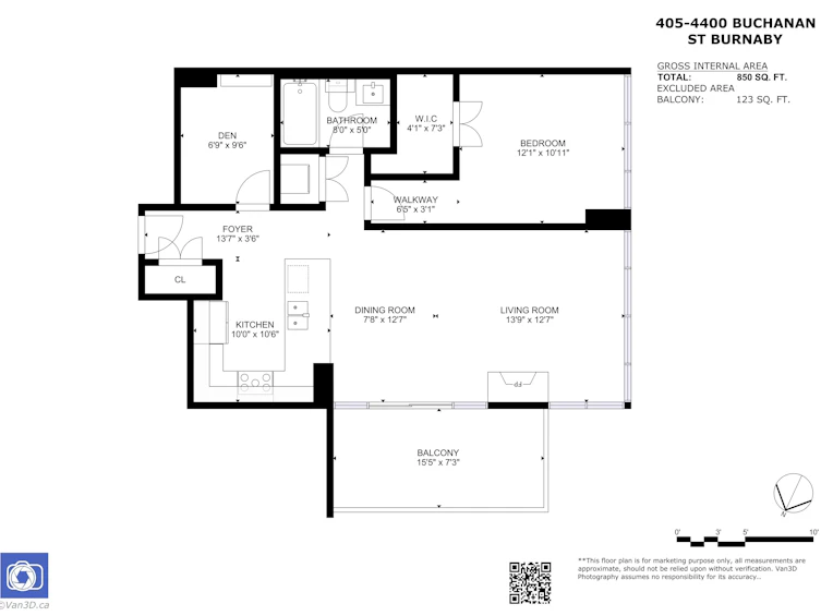 405-4400 Buchanan Street, Burnaby, BC, V5C 0E3 - 10