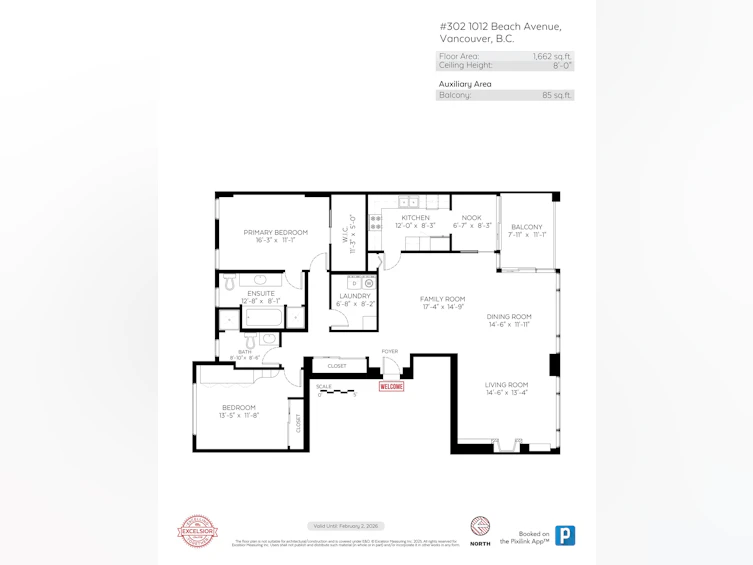 302-1012 Beach Avenue, Vancouver, BC, V6E 1T7 - 36