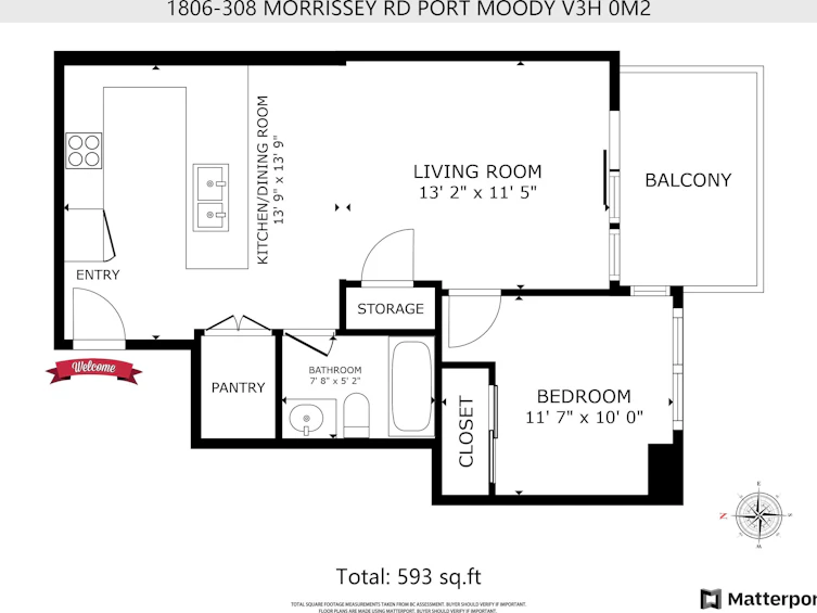 1806-308 Morrissey Road, Port Moody, BC, V3H 0M2 - 31