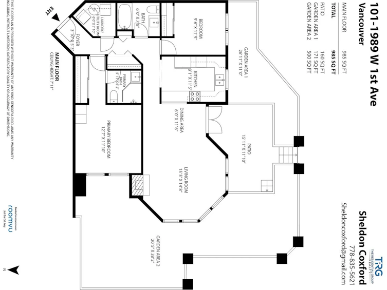 101-1989 W 1st Avenue, Vancouver, BC, V6J 1G7 - 5