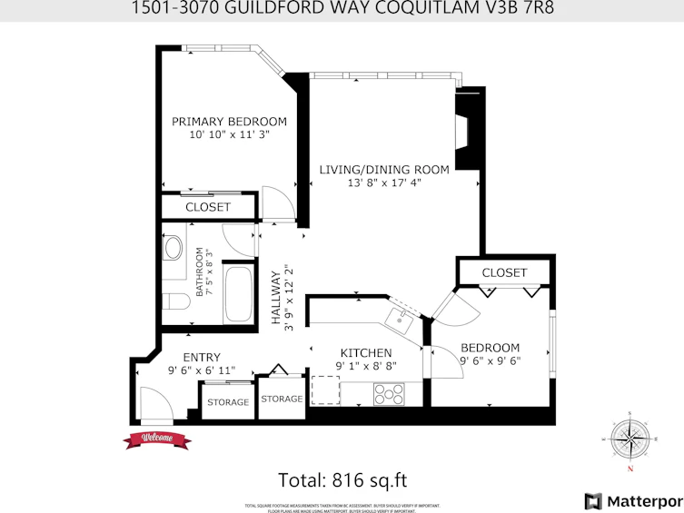 1501-3070 Guildford Way, Coquitlam, BC, V3B 7R8 - 25