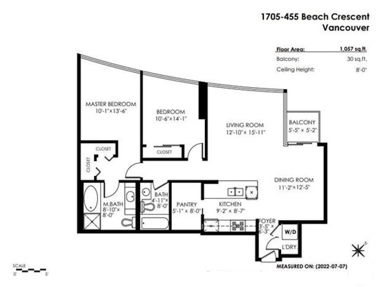 1705-455 Beach Crescent, Vancouver, BC, V6Z 3E5 - 24