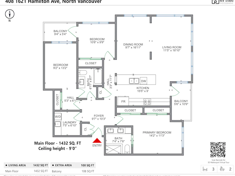 408-1621 Hamilton Avenue, North Vancouver, BC, V7P 0B6 - 37
