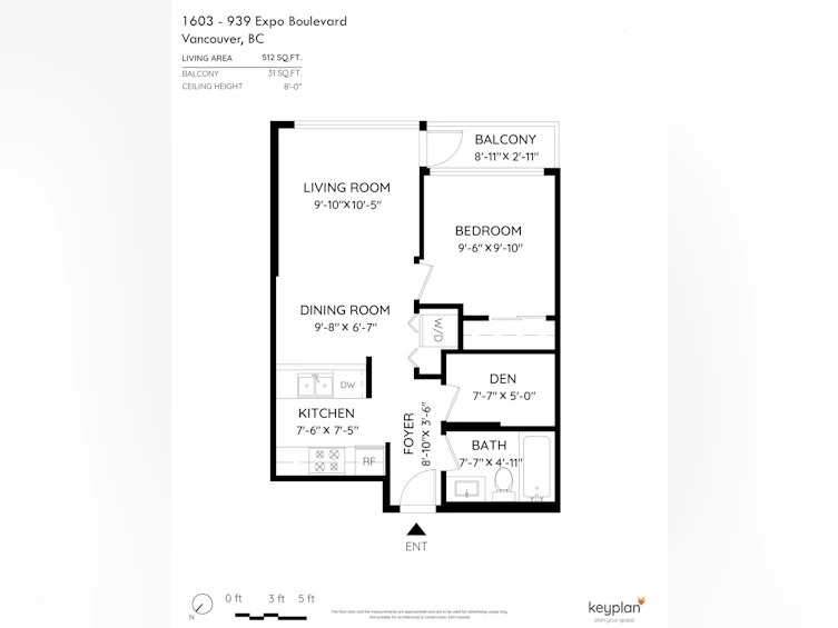 1603-939 Expo Boulevard, Vancouver, BC, V6Z 3G7 - 24