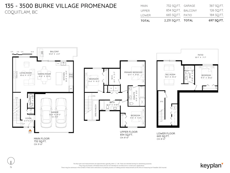 135-3500 Burke Village Promenade, Coquitlam, BC, V3E 0N2 - 40
