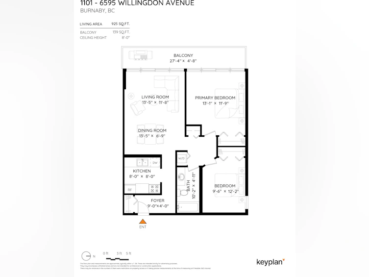 1101-6595 Willingdon Avenue, Burnaby, BC, V5H 4E5 - 31