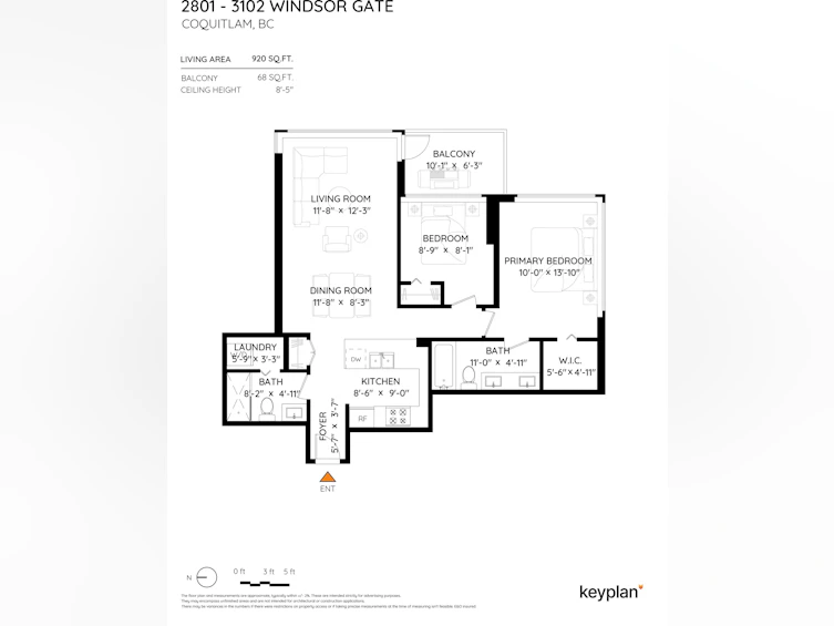 2801-3102 Windsor Gate, Coquitlam, BC, V3B 0J3 - 39