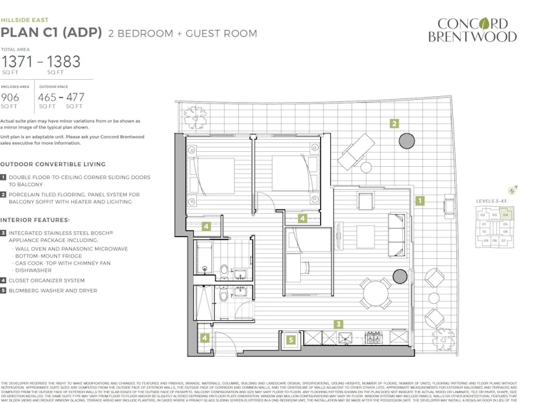 2204-4880 Lougheed Highway, Burnaby, BC, V5C 0N1 - 2