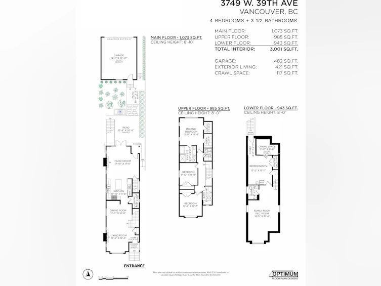 3749 W 39th Avenue, Vancouver, BC, V6N 3A6 - 39