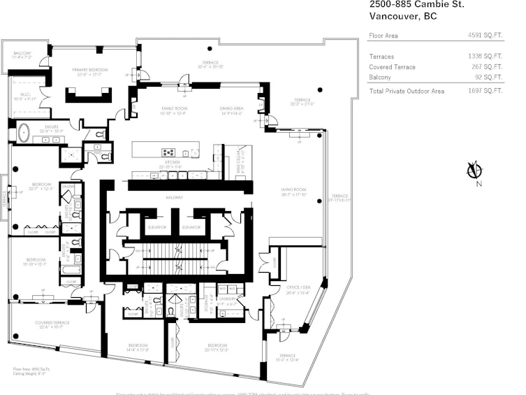 2500-885 Cambie Street, Vancouver, BC, V6B 0R6 - 40