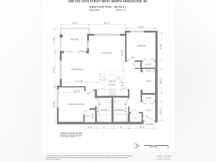 309-733 W 14th Street, North Vancouver, BC, V7M 0C6 - 21