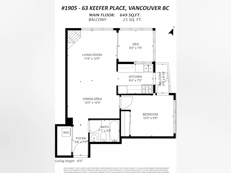 1905-63 Keefer Place, Vancouver, BC, V6B 6N6 - 33