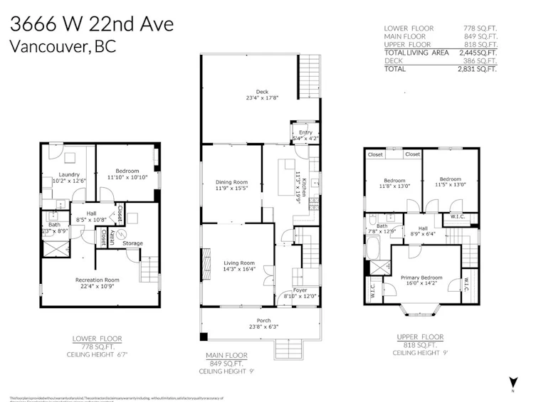 3666 W 22nd Avenue, Vancouver, BC, V6S 1J6 - 38