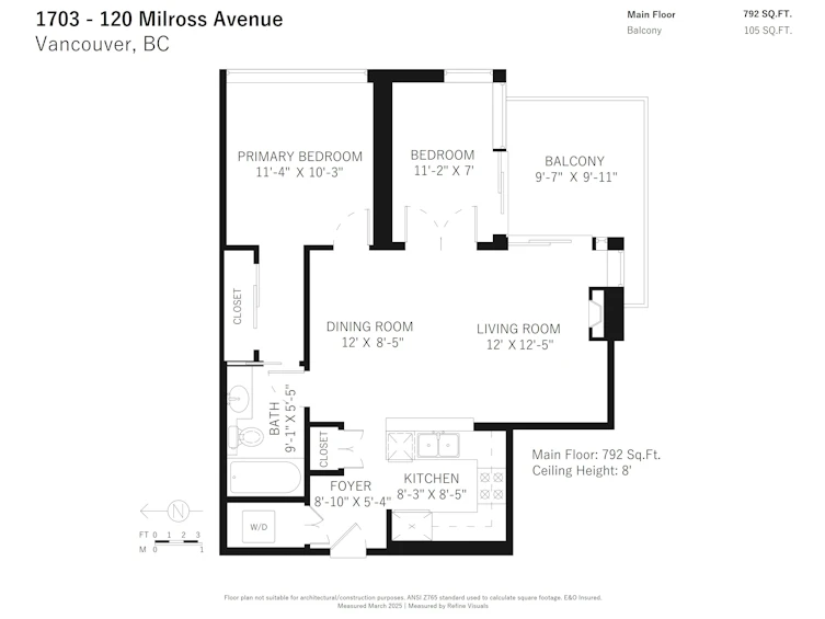 1703-120 Milross Avenue, Vancouver, BC, V6A 4K7 - 27