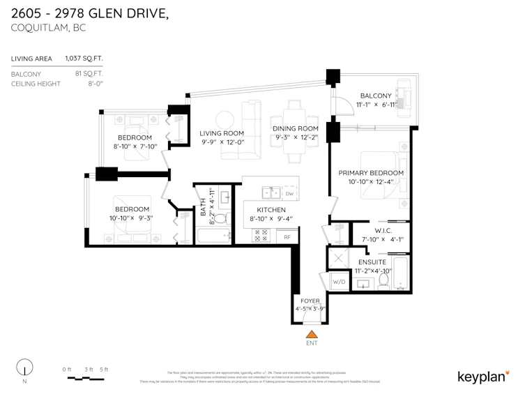 2605-2978 Glen Drive, Coquitlam, BC, V3B 0C3 - 34