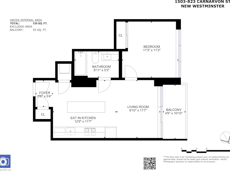 1503-823 Carnarvon Street, New Westminster, BC, V3M 0N5 - 25