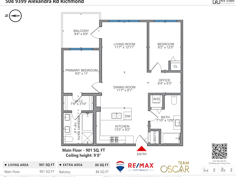 508-9399 Alexandra Road, Richmond, BC, V6X 0L7 - 39