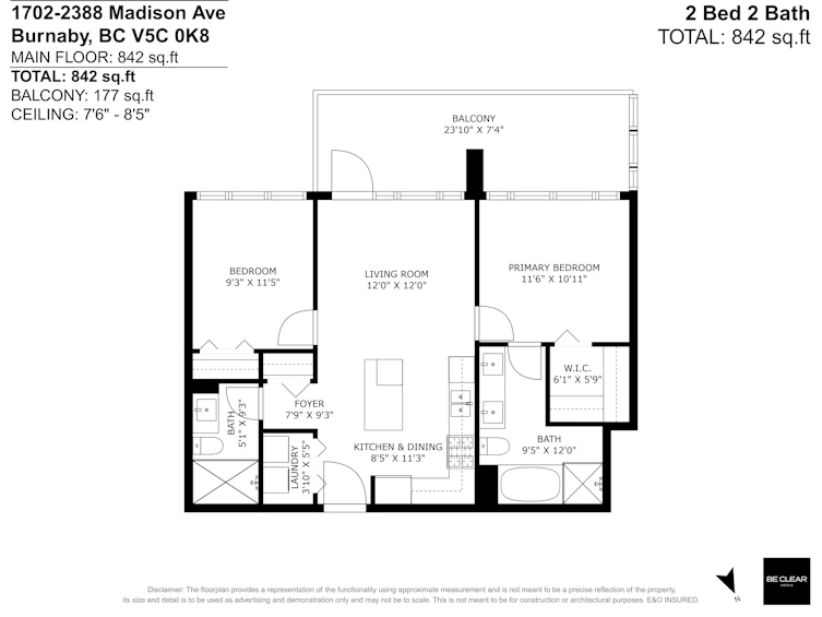 1702-2388 Madison Avenue, Burnaby, BC, V5C 0K8 - 28