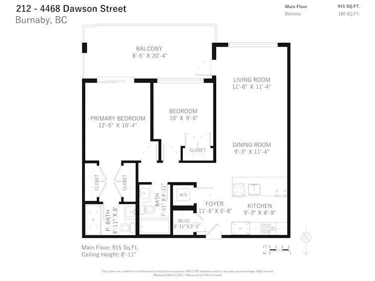212-4468 Dawson Street, Burnaby, BC, V5C 0J9 - 39
