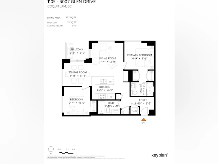 1105-3007 Glen Drive, Coquitlam, BC, V3B 0L8 - 40