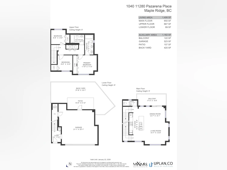 1040-11280 Pazarena Place, Maple Ridge, BC, V2X 4K9 - 32