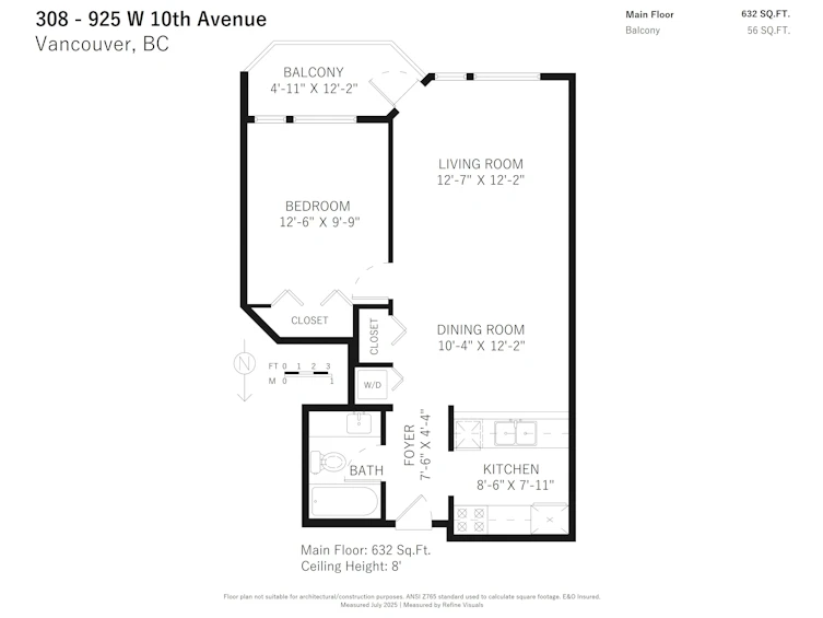 308-925 W 10th Avenue, Vancouver, BC, V5Z 1L9 - 19