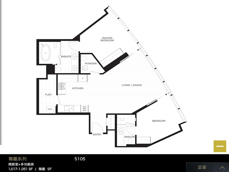 5105-1151 W Georgia Street, Vancouver, BC, V6E 0B3 - 18