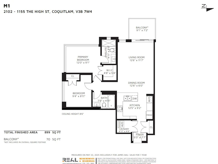 2102-1155 The High Street, Coquitlam, BC, V3B 7W4 - 40