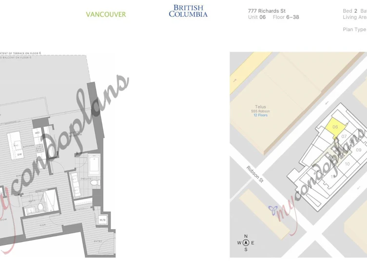 2006-777 Richards Street, Vancouver, BC, V6B 0M6 - 2