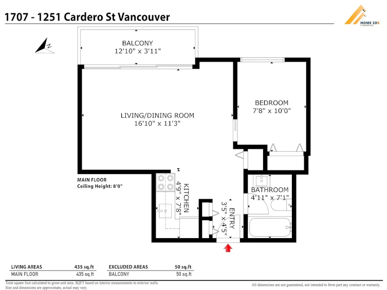 1707-1251 Cardero Street, Vancouver, BC, V6G 2H9 - 11