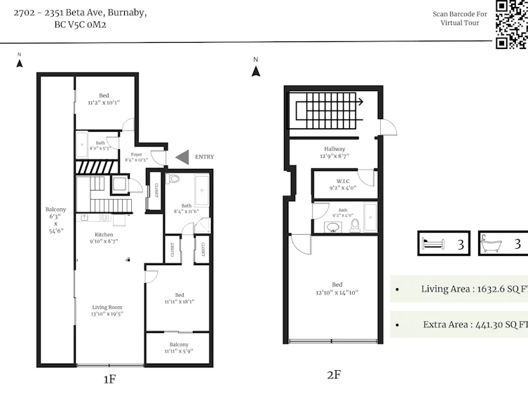 2702-2351 Beta Avenue, Burnaby, BC, V5C 0M2 - 30