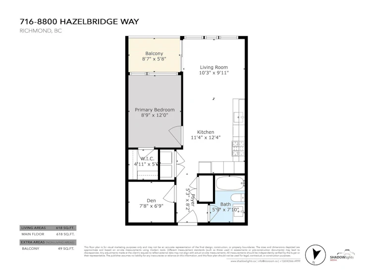 716-8800 Hazelbridge Way, Richmond, BC, V6X 0S3 - 29