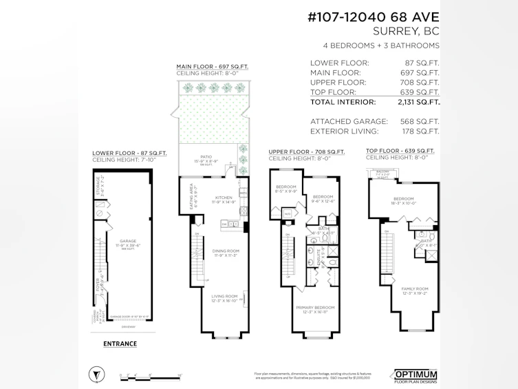 107-12040 68 Avenue, Surrey, BC, V3W 1P5 - 2