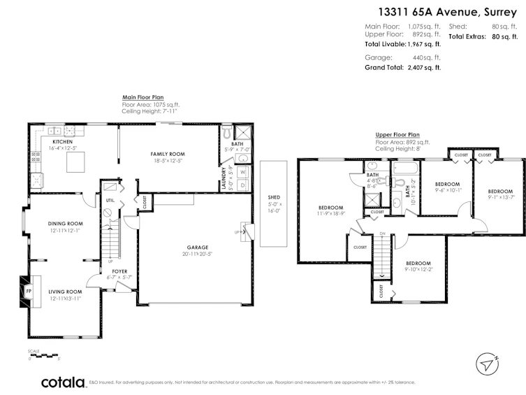 13311 65a Avenue, Surrey, BC, V3W 8T1 - 2