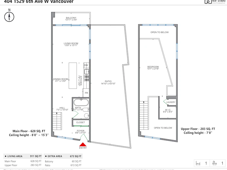 404-1529 W 6th Avenue, Vancouver, BC, V6J 1R1 - 33