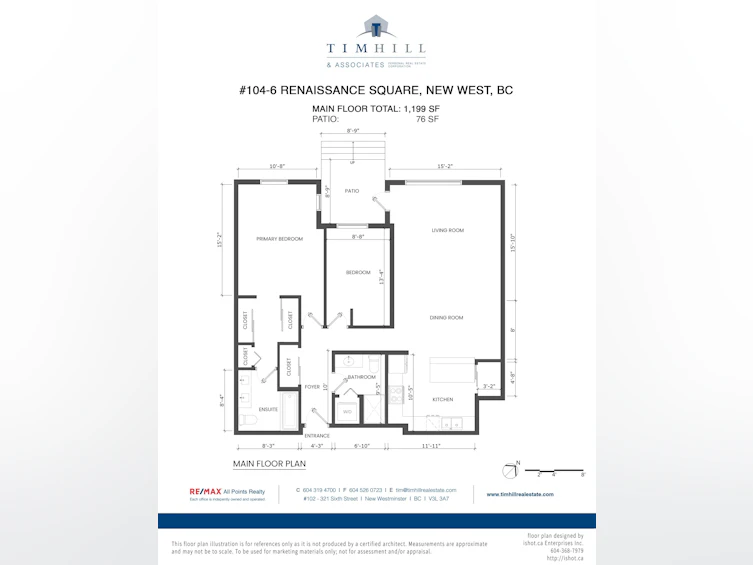 104-6 Renaissance Square, New Westminster, BC, V3M 6N8 - 40