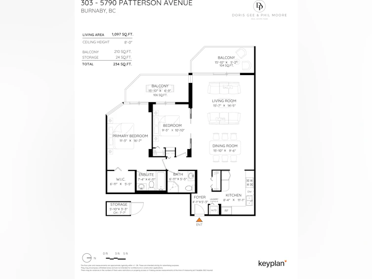303-5790 Patterson Avenue, Burnaby, BC, V5H 4H6 - 6