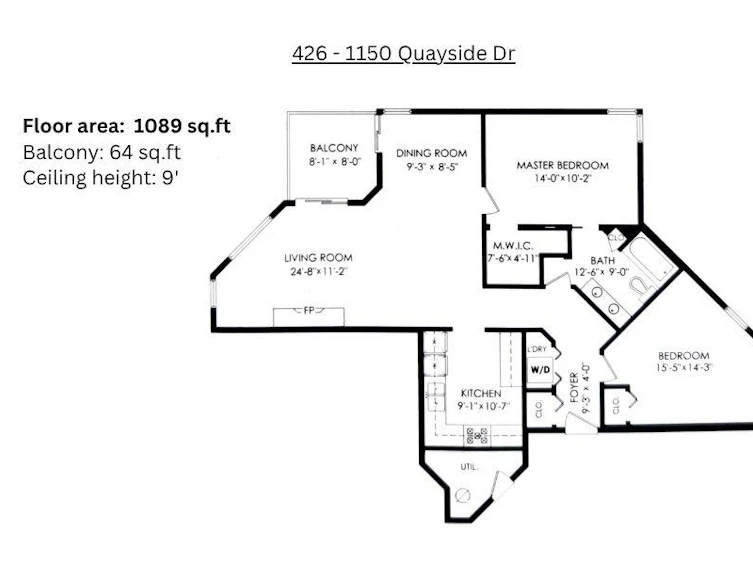 426-1150 Quayside Drive, New Westminster, BC, V3M 6E1 - 33