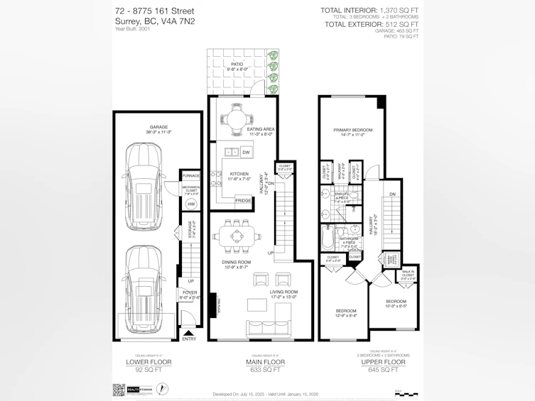 72-8775 161 Street, Surrey, BC, V4N 5G3 - 30