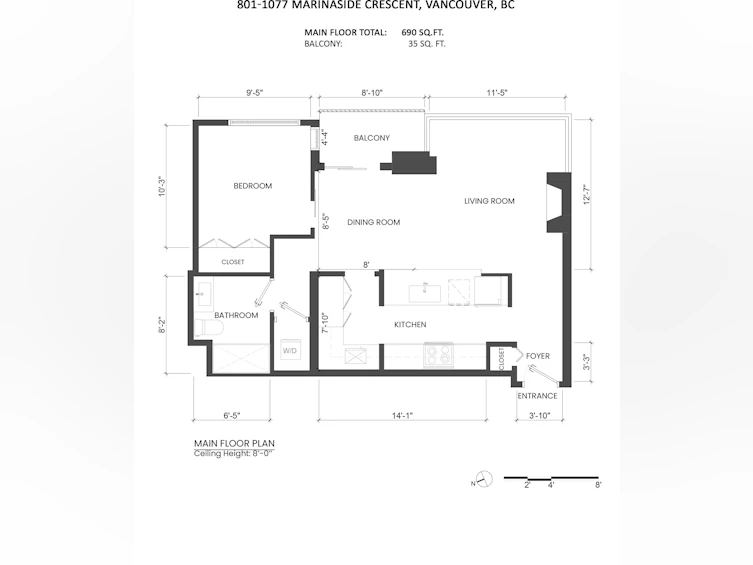 801-1077 Marinaside Crescent, Vancouver, BC, V6Z 2Z5 - 39